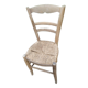 Chaise paillée