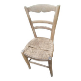 Chaise paillée