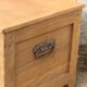Small antique wooden chest – sandblasted