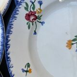 6 assiettes à dessert Sarreguemines