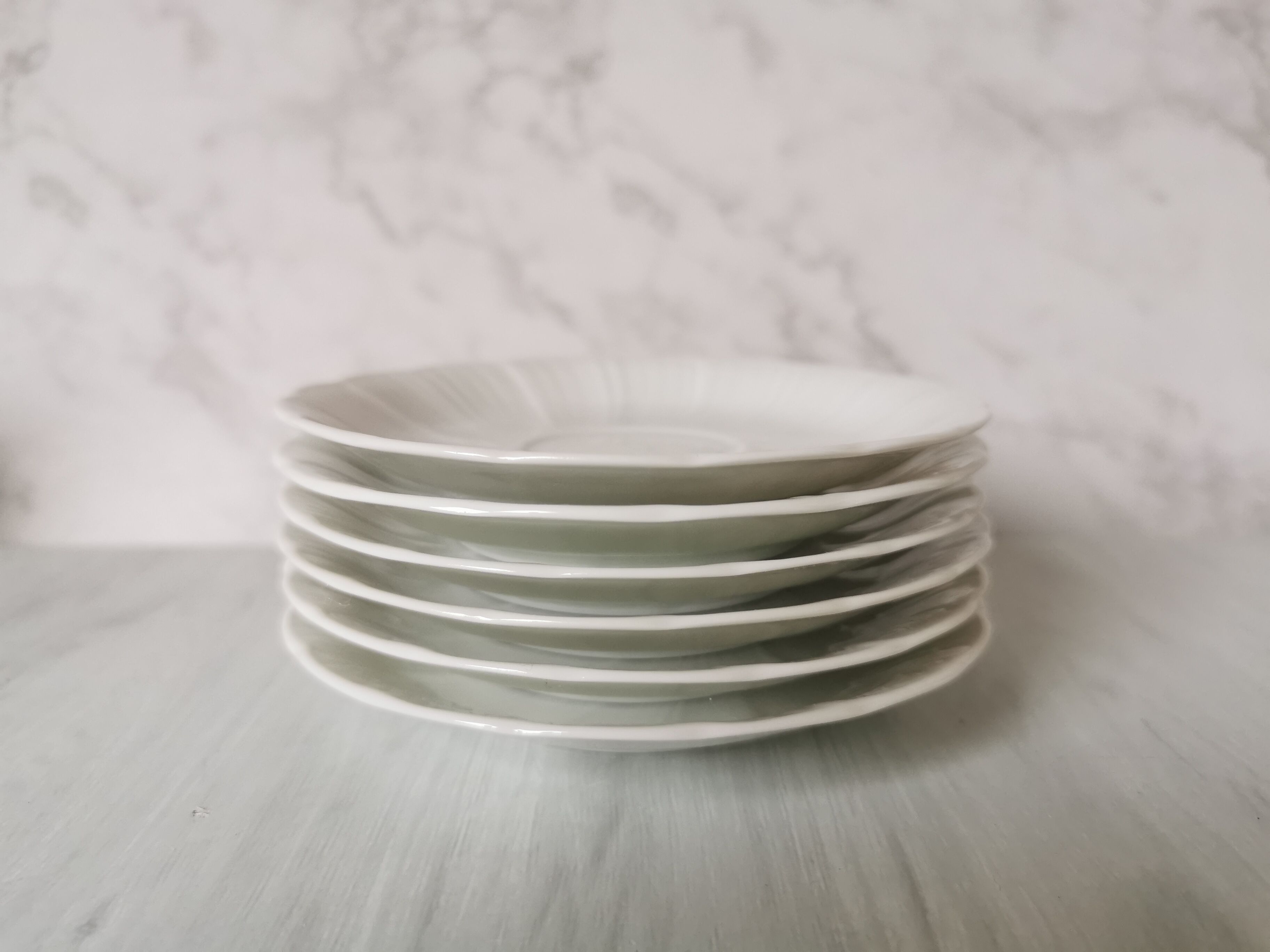 Porcelain cups and saucers Limoges Bernardaud