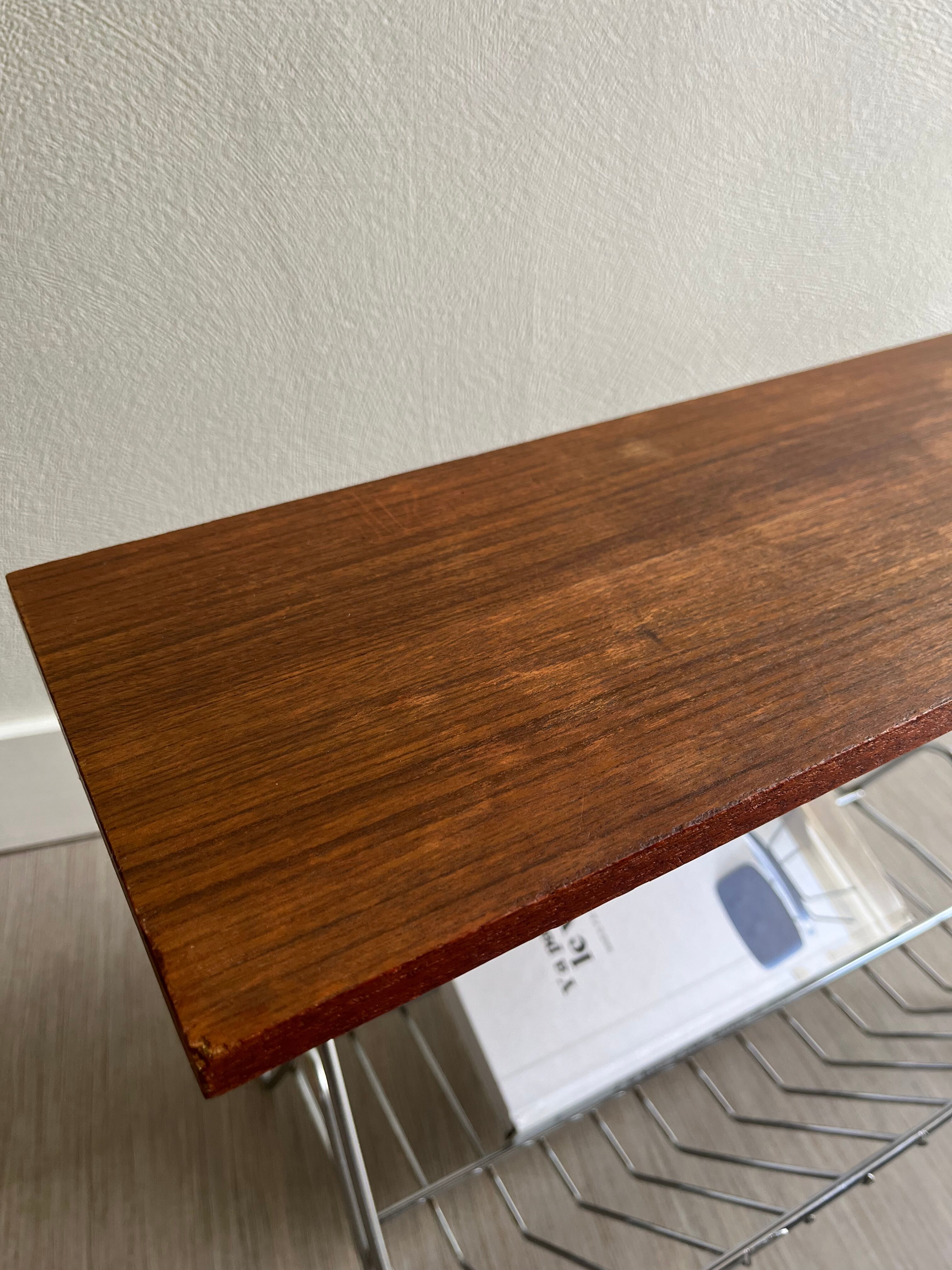 Vintage magazine holder