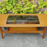 Scandinavian teak coffee table