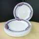 Set of 6 dessert plates Orchies Moulin des Loups Art Deco style