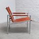 Cognac leather 'SZ02' lounge chair by Martin Visser for 't Spectrum, 1960