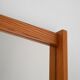 1960s Scandinavian vintage mirror in pine