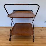 A bar trolley designed by Paul Nagel, JIE Gantofta, Sweden, 1950s