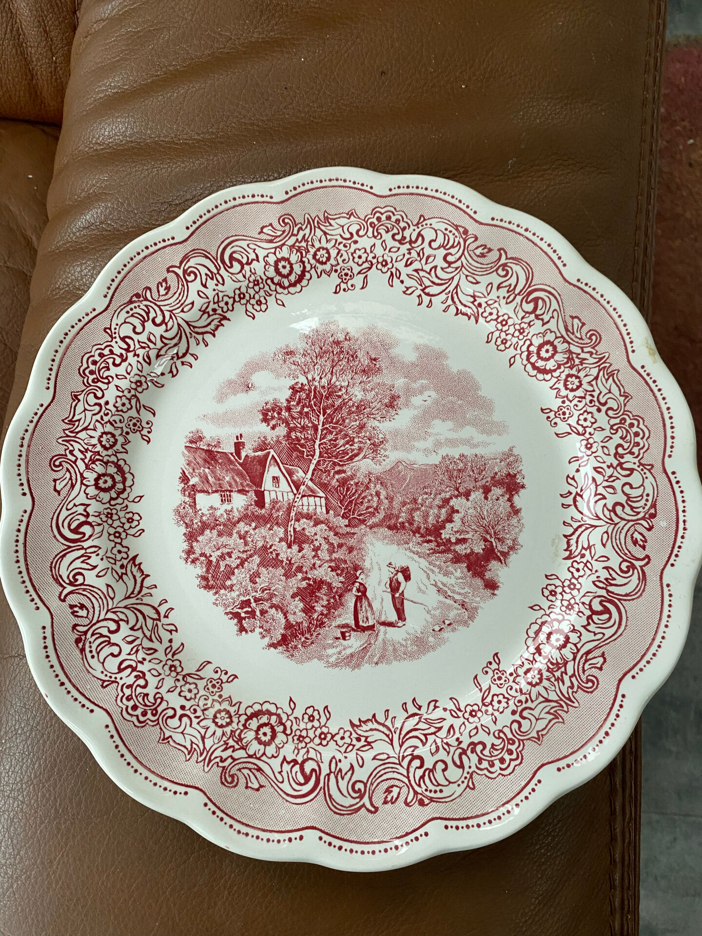 lot de 5 assiettes de collection