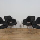 Model Kilta Armchairs by Olli Mannermaa for Juch Mobelfabrik, Germany, 1970