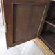 Old - Beautiful solid oak sideboard - 2 doors - 2 drawers in golden oak color