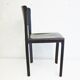 Matteo Grassi leather chair from the 80s