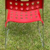 Set of 9 stacking chairs, Omstak model by Rodney Kinsman for Bieffeplast, 1960