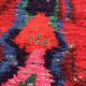 Moroccan Berber carpet Old Azilal 2.2x0.79m