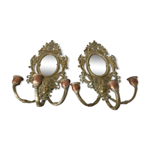 paire d'appliques en