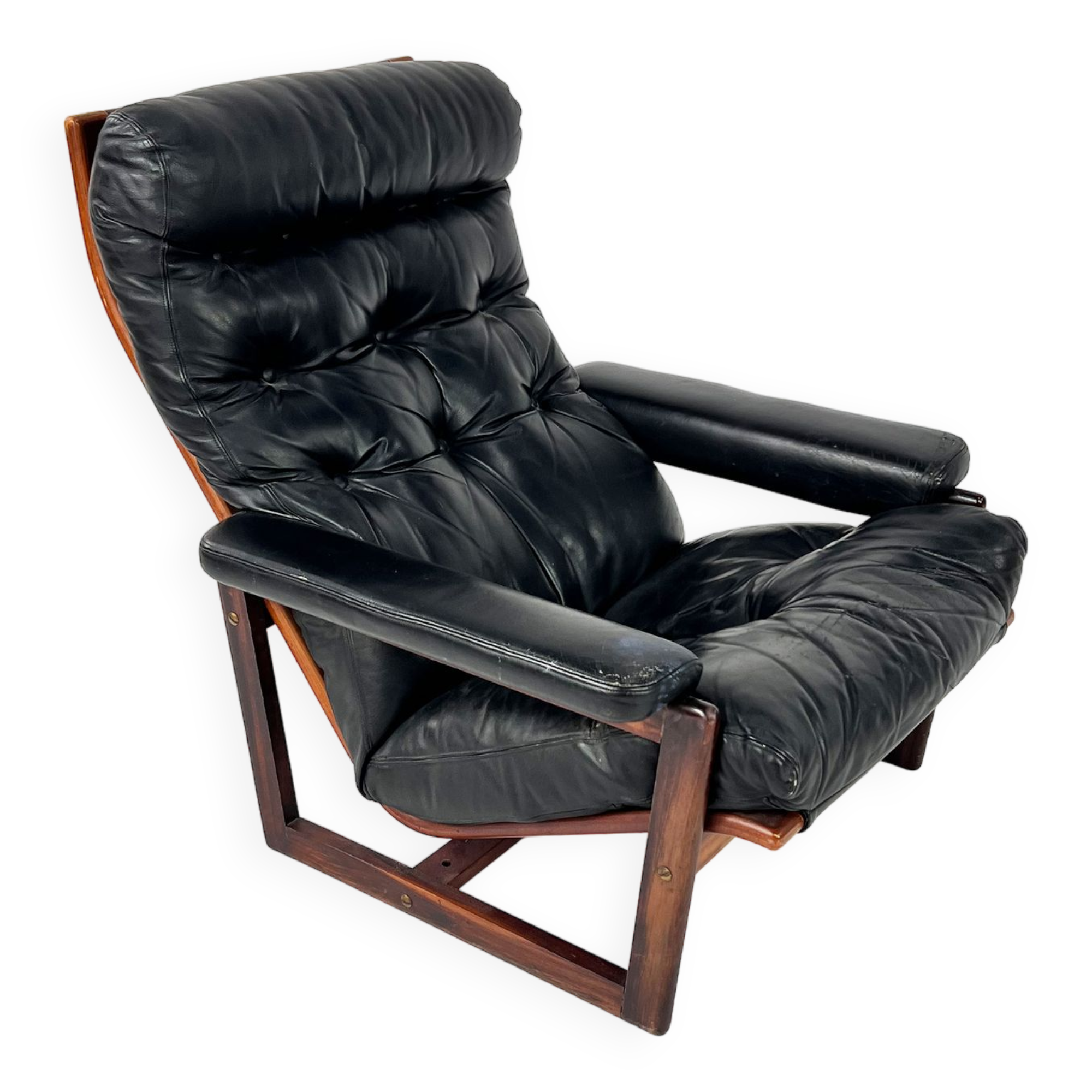 Mid Century Armchair by Lennart Bender for Møbelfabriken Tibro Sweden Ulferts, 1950s