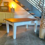 Solid wood coffee table