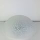 Domec XL speckled glass ball applique by Vianne, hemisphere, ceiling light.