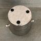 Hammered metal ice bucket