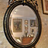 Beveled mirror Napoleon III