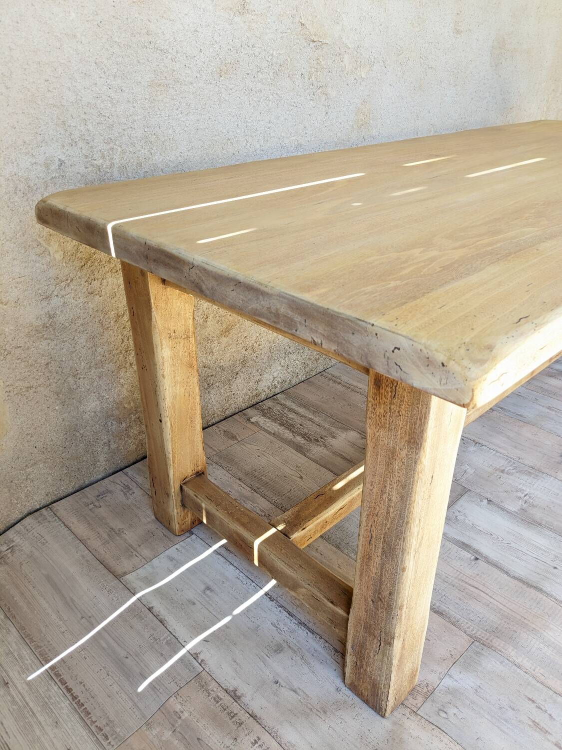 Table de ferme en bois massif