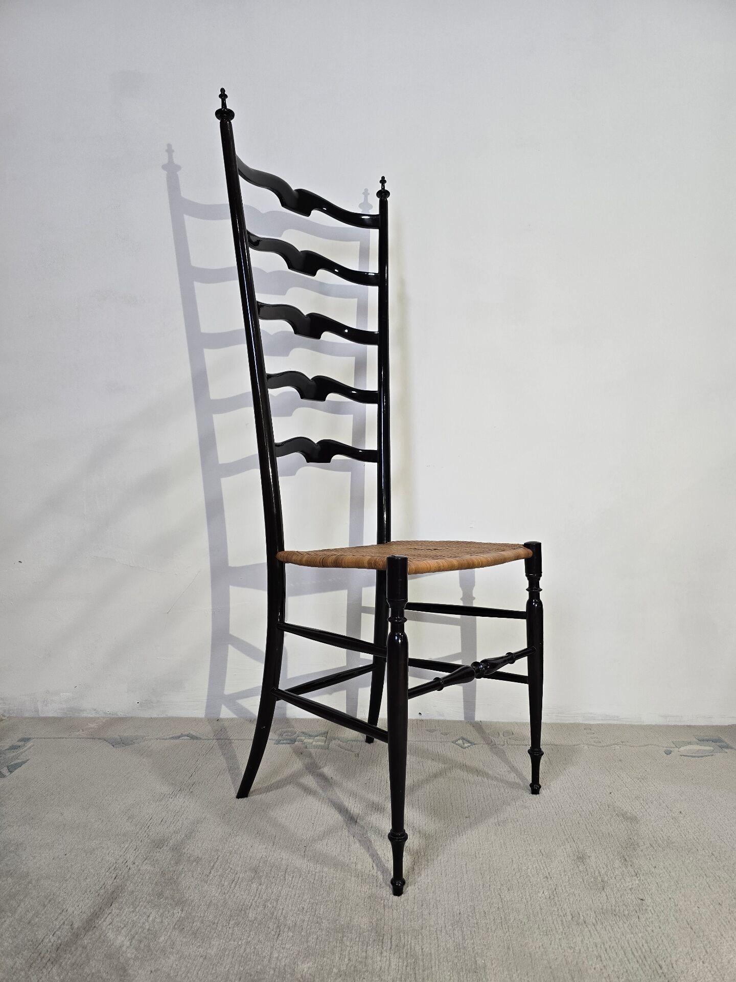 Paolo Buffa Ladder chair for Chiavari, Italy 1950s