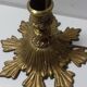 Lampe art deco grappe de raisin verre de Murano