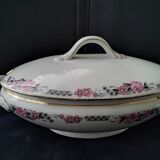 Antique Art Deco porcelain tureen