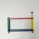 Wall shelf by Pierre Sala giant crayons from the 80s.