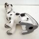 Large black and white ceramic dog (H 46 cm)