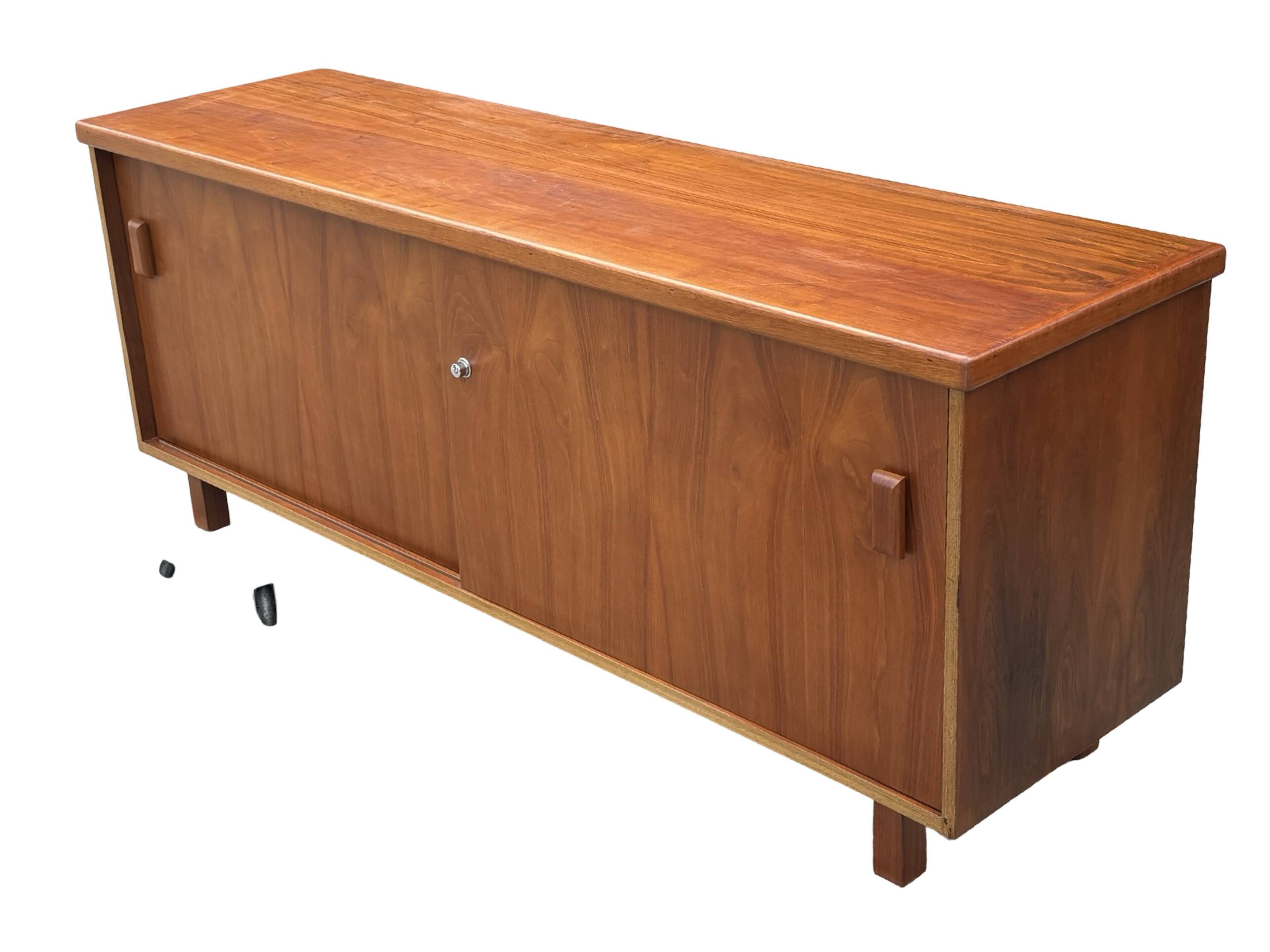 Vintage Sideboard Lowboard TV Cabinet 1960s Teak