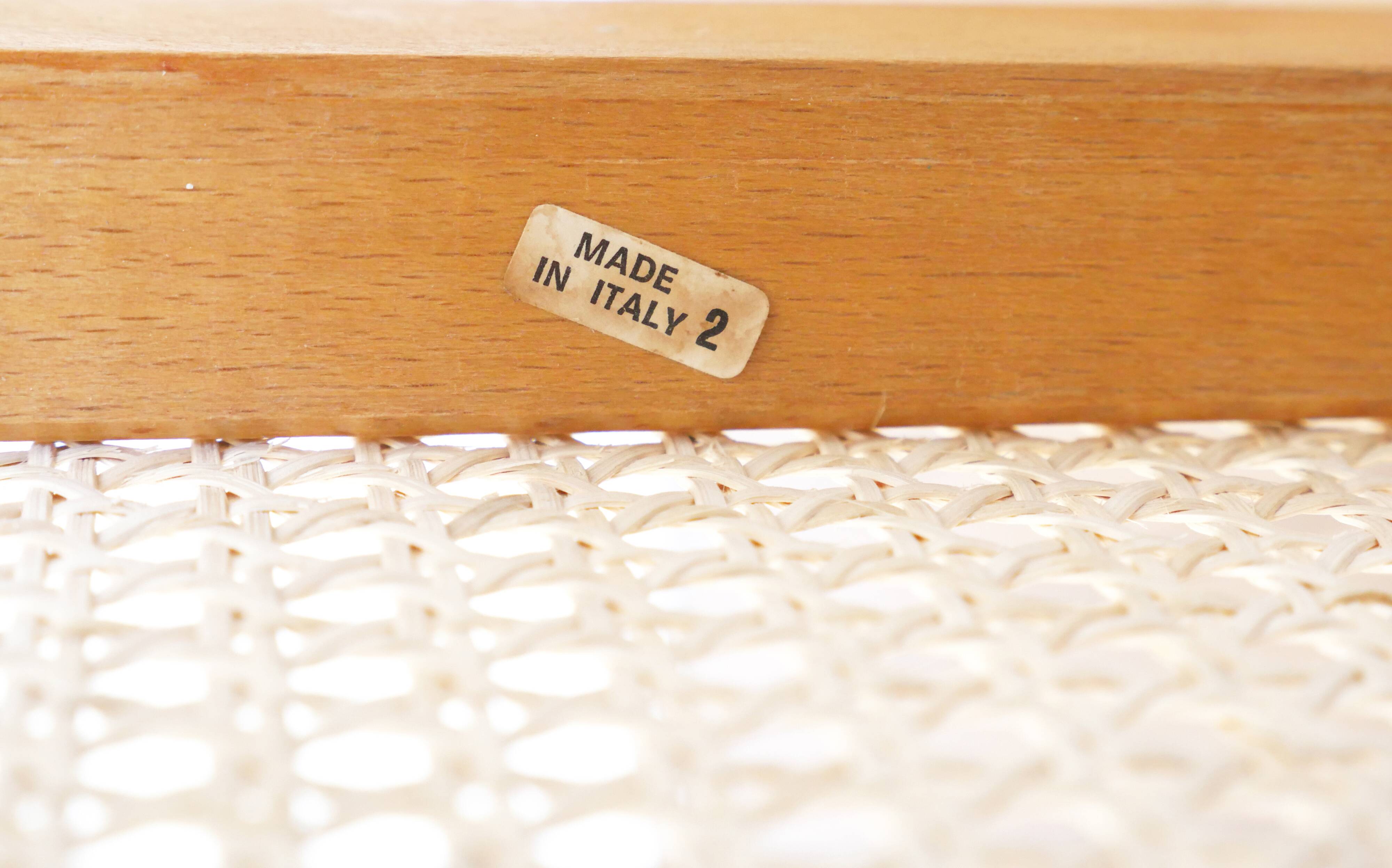 Cesca B32 Breuer Chair Made in Italy - Seat and back cane redone