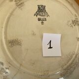 Assiettes plates gien modèle gilles