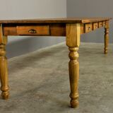 Candro handmade table with 12 drawers