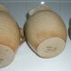 Suite of 3 CNP Village cream or milk jars
