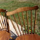 Lot de 2 chaises bauman 1960 style western bistrot
