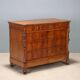 Antique Charles X mahogany commode, Genoa, 19th century