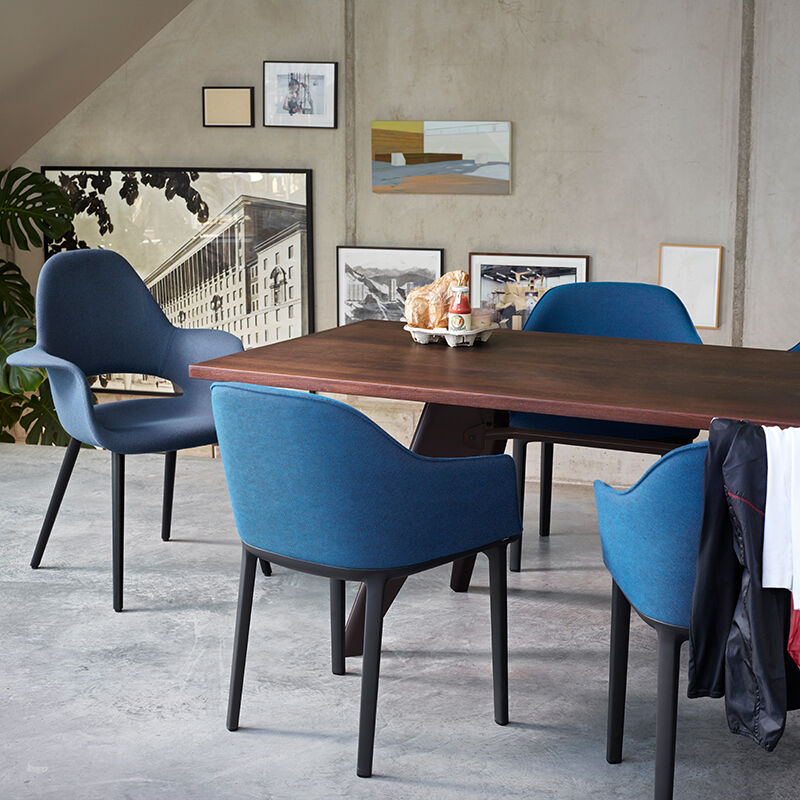 Softshell plano armchair by Ronan and Erwan Bouroullec for Vitra