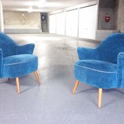 Superb pair of chairs 50 60 organic years