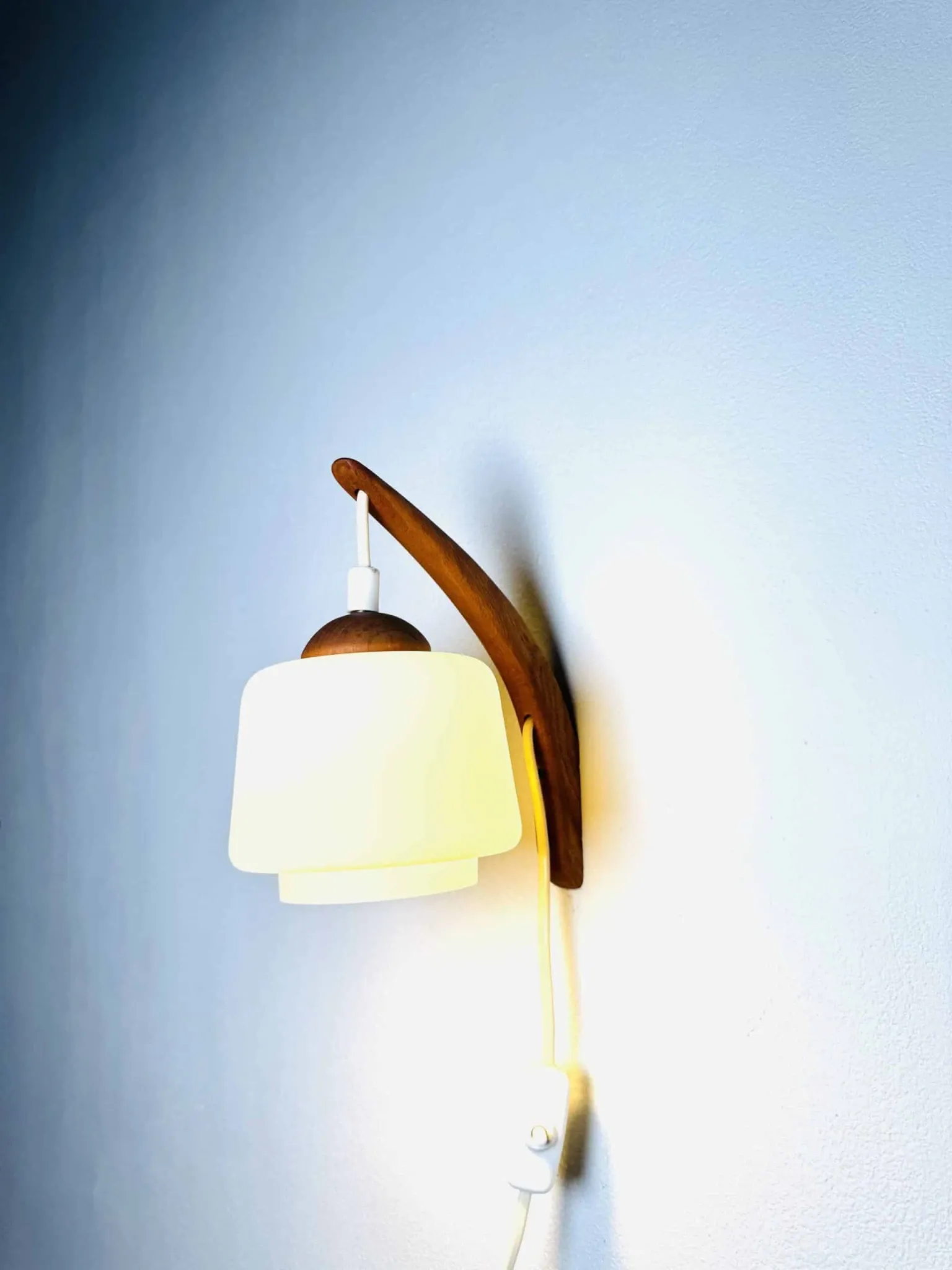 Single-Arm Wall Lamp By Uno & Östen Kristiansson For Luxus, Sweden, 1960S