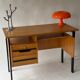 Modernist oak desk, 1960s