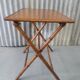 Vintage bamboo folding table