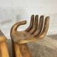Chaises mains sculptées style Pedro Fiedeberg