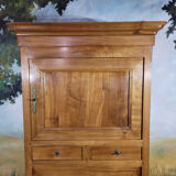 Standing Louis Philippe man in cherry wood