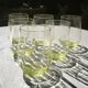 Art Deco liqueur service in opaline