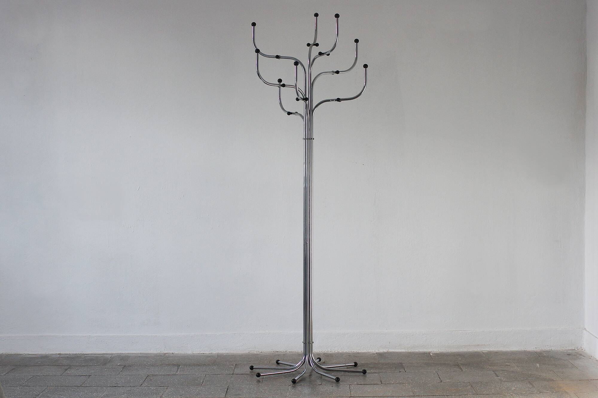 Coat Tree Hanger by S. Werner for Fritz Hansen, 1970s