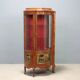 Antique rosewood display cabinet, baroque style, Italy, 20th century.