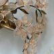 Pink Murano Glass Flower Sconces Set of 2