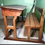 School desk of the 50s