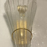 Large Venetian Murano Glass Sconces Set of 3