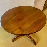 Cherry wood wine table.